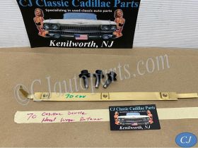 OEM 1968 1969 1970 Cadillac Deville Fleetwood Calais HOOD HINGE RETAINER MOUNTING BRACKET #1491658